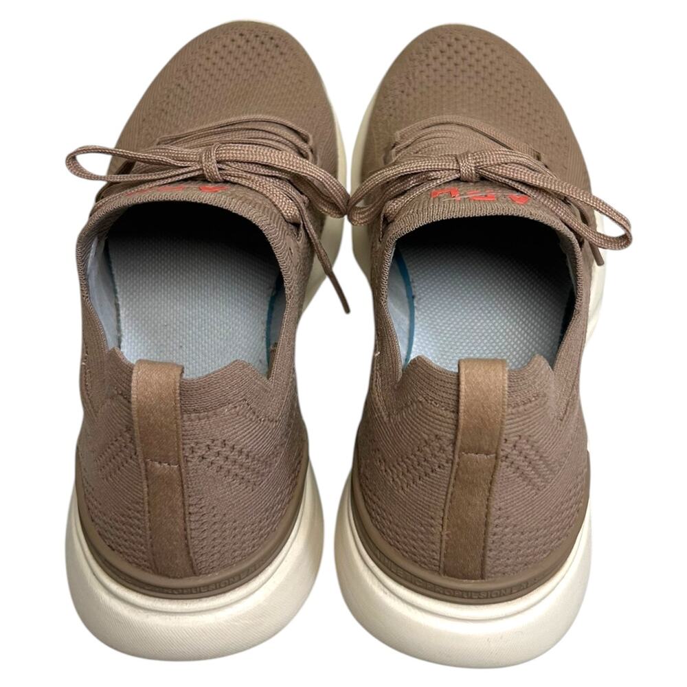 APL - Women's 'Techloom Breeze' Knit Sneaker, Lightweight - Almond Brown, Size 7 - Picture 7 of 14